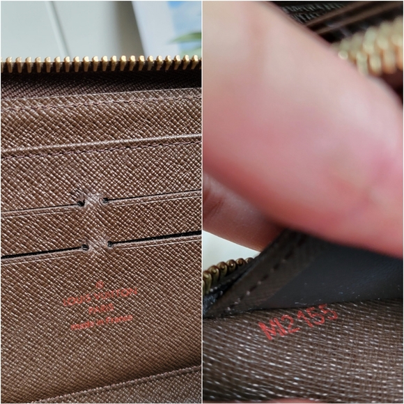 💕Authentic LOUIS VUITTON Zippy Wallet Damier Ebene - Picture 9 of 16